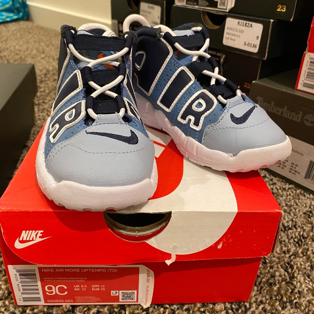 Nike Uptempo Toddler 9C